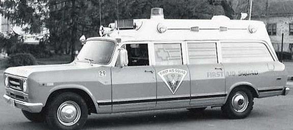 Historic First Aid Squad Ambulance