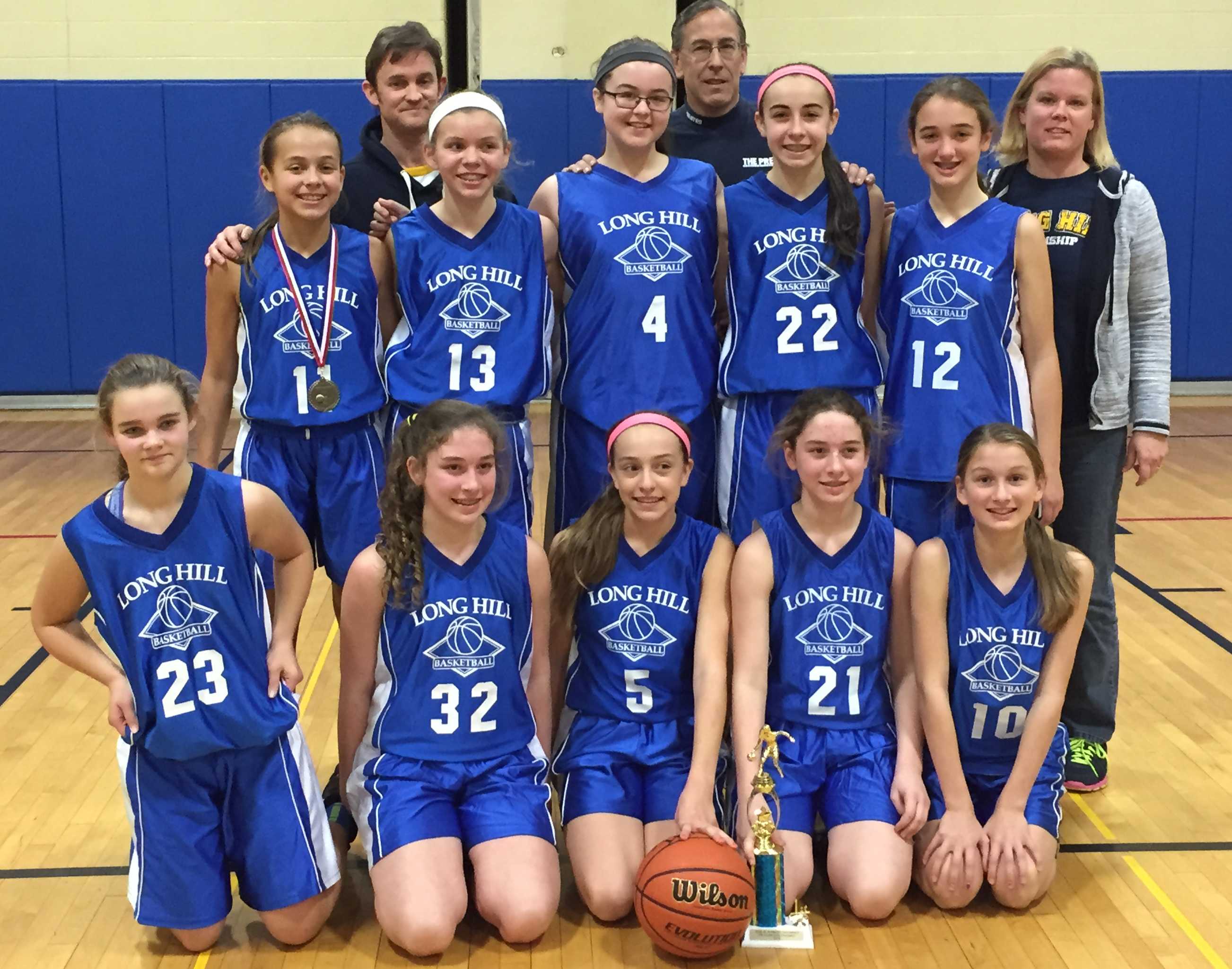 2015 Scott Andersen Tournament 7th Grade Girls Champions